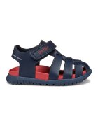 Geox Sandale impermeabile de piele ecologica Fusbetto - Bleumarin