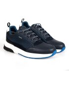 Geox Tenisi din piele si material textil Rockson -