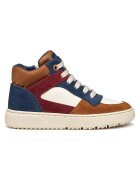 Geox Tenisi pentru baieti piele naturala - multicolor