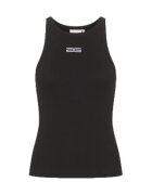 Gestuz Top dama - negru - bumbac si elastan -