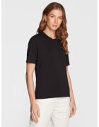 Gina Tricot Tricou dama - 301541110 - Bumbac - Negru