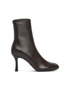 Gino Rossi Botine dama - piele naturala - maro - cu fermoar - Maro