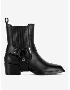 Gino Rossi Ghete dama 5905588904717 - Piele naturala - Negru - Negru
