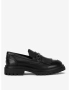 Gino Rossi Mocasini dama 5905588818090 - Piele naturala - Negru - Negru