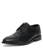 Gino Rossi Pantofi barbatesti - din piele naturala - negru -