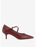 Gino Rossi Pantofi dama 5903419938832 - Piele naturala - Rosu - Rosu