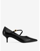 Gino Rossi Pantofi dama 5903698025049 - Piele naturala - Negru - Negru