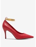 Gino Rossi Pantofi dama 5905588657804 - Piele naturala - Rosu - Rosu