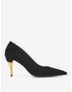 Gino Rossi Pantofi dama 5905588900634 - Piele intoarsa - Negru - Negru