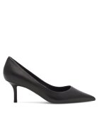 Gino Rossi Pantofi dama - Piele naturala - Negru - Negru