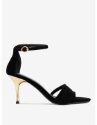 Gino Rossi Sandale dama 5903419900938 - Piele intoarsa - Negru - Negru