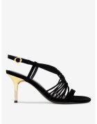 Gino Rossi Sandale dama 5903419934902 - Piele intoarsa - Negru - Negru