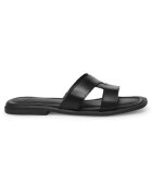 Gino Rossi Sandale și slapi din piele naturală - Negru