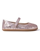 Gioseppo Balerini Mary Jane de piele cu model floral Iriga - Auriu