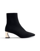 Gioseppo Botine cu model trioctat in partea superioara Kaleva - Negru