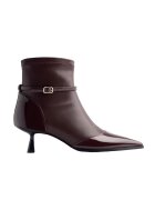 Gioseppo Botine cu toc kitten Caspian - Maro