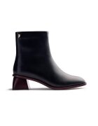Gioseppo Botine de piele cu fermoar Pierz - Negru