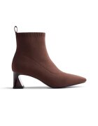 Gioseppo Botine din material textil fara inchidere Lyle - Maro