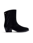 Gioseppo Ghete cowboy de piele intoarsa - Negru