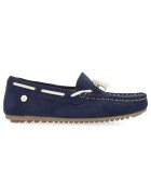 Gioseppo Pantofi boat din piele intoarsa cu detalii contrastante ASBURY 28329 - Bleumarin