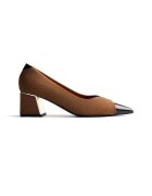 Gioseppo Pantofi cu model colorblock Corcoran - Maro taupe