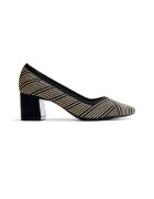 Gioseppo Pantofi din material textil cu varf patrat - Negru