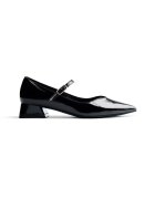 Gioseppo Pantofi Mary Jane cu varf ascutit - Negru