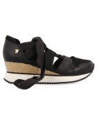 Gioseppo Pantofi sport cu garnituri de piele ecologica si decupaje Muir - Negru