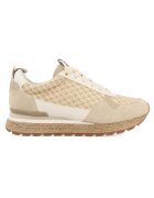 Gioseppo Pantofi sport cu piele intoarsa si garnituri geometrice Tremail - Bej