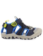 Gioseppo Pantofi sport cu velcro si decupaje - Albastru royal/Bleumarin