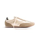 Gioseppo Pantofi sport de piele cu garnituri de piele intoarsa Palisade - Auriu
