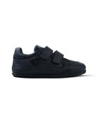 Gioseppo Pantofi sport de piele cu velcro - Negru