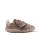 Gioseppo Pantofi sport de piele intoarsa cu aspect stralucitor - Roz