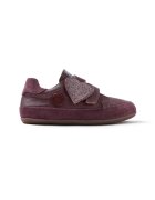 Gioseppo Pantofi sport de piele intoarsa cu velcro8 - Visiniu