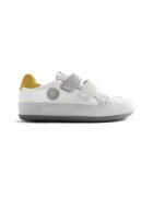 Gioseppo Pantofi sport de piele si piele intoarsa cu talpa flexibila Onekama - Alb - Alb