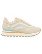 Gioseppo Pantofi sport din material textil cu insertii din piele intoarsa - Alb