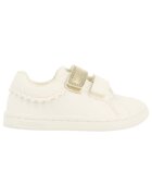 Gioseppo Pantofi sport din piele ecologica cu velcro - Alb