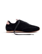 Gioseppo Pantofi sport low-cut de piele intoarsa - Negru