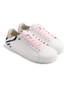Gioseppo Pantofi sport low-cut din piele - Negru/Alb optic