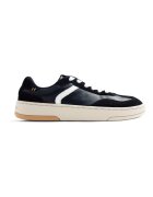 Gioseppo Pantofi sport low-cut unisex de piele - Negru