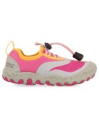 Gioseppo Pantofi sport slip-on cu insertii de plasa - Fucsia/Bej