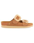 Gioseppo Papuci cu bareta velcro - Caramel