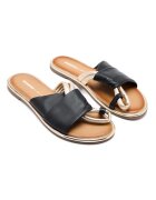 Gioseppo Papuci din piele - Negru