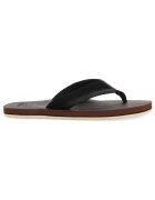 Gioseppo Papuci flip-flop de piele ecologica - Negru