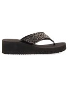 Gioseppo Papuci flip-flop wedge Drenove - Negru