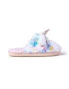 Gioseppo Papuci pufosi cu model unicorn - Multicolor