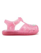 Gioseppo Sandale cu catarama si model grafic - Fucsia