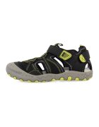 Gioseppo Sandale cu segmente cu inchidere velcro Mazatlan 47402 - Negru/Galben