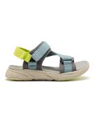 Gioseppo Sandale cu talpa plata si inchidere velcro - Bleumarin