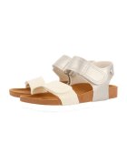 Gioseppo Sandale cu velcro Angwin - Alb/Argintiu